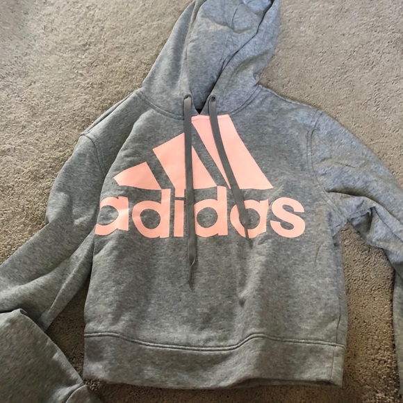 adidas Tops - Adidas Cropped Hoodie